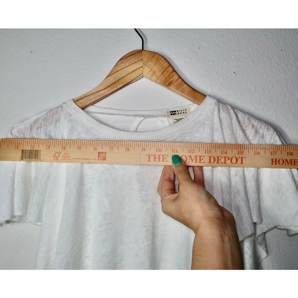 Billabong  Out For Waves Cover-Up Dress Sheer XS White - Picture 6 of 9